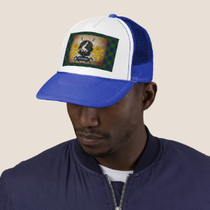 Boné Armstrong Scottish Tartan & Crachá Trucker Hat