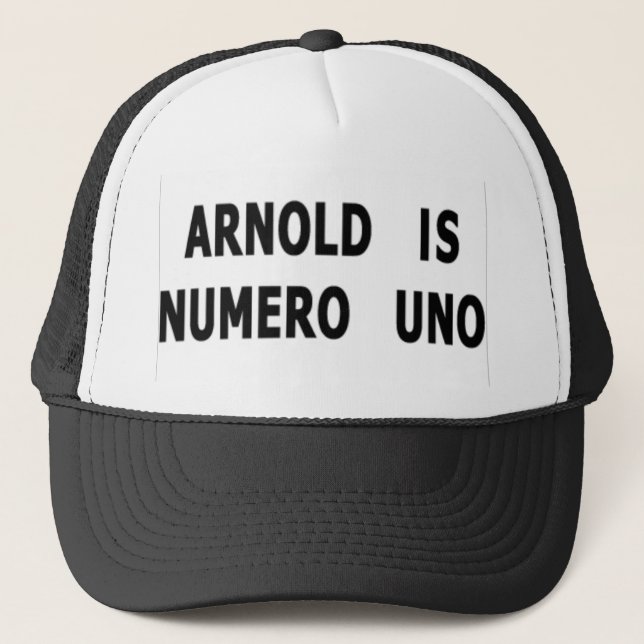 Boné Arnold é ONU de Numero (Frente)