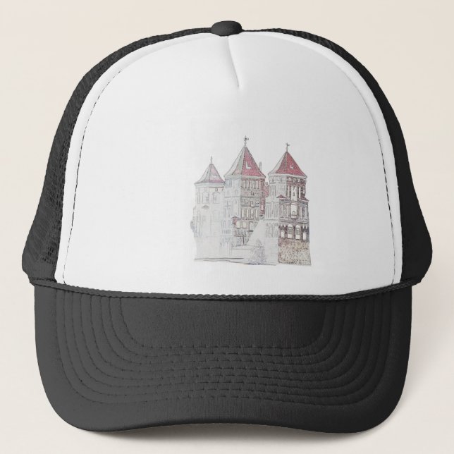 Boné Arquitetura do Castelo Mir da Bielorrússia (Frente)