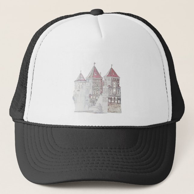 Boné Arquitetura do Castelo Mir da Bielorrússia (Frente)