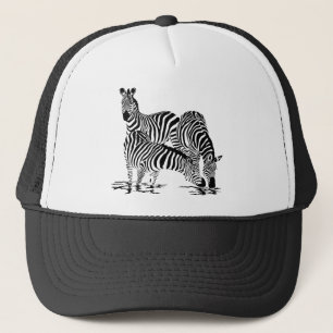 Boné Art Deco Zebra