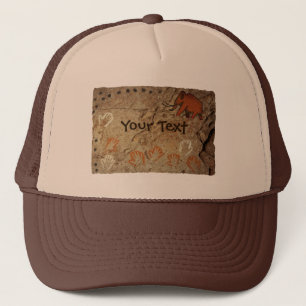 Boné Arte Da Caverna Da Idade Do Gelo