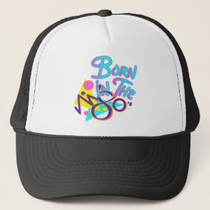 Boné Arte da Era Legal do nascer nos anos 80