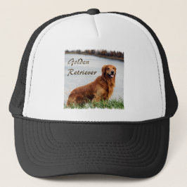 Boné Arte do ouro Retriever