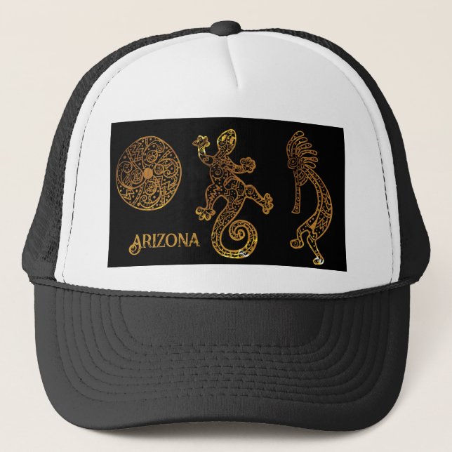 Boné Arte Kokopelli (Frente)