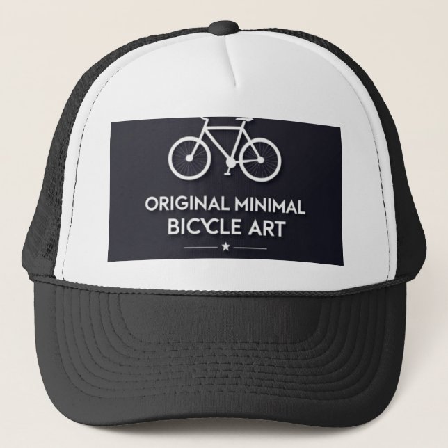 Boné Arte Minimalista de Bicicleta (Frente)