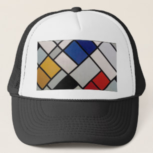 Boné Arte moderna de Piet Mondrian