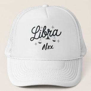 Boné Arte Personalizado do Signo de Libra