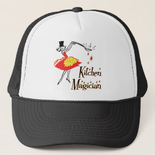 Boné Arte Retrorna do Cozinhar da Kitchen Magika