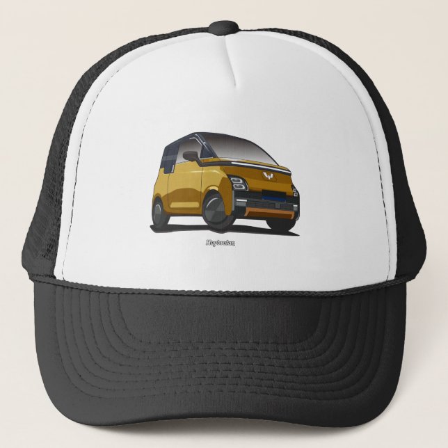 Boné Arte vetorial do Wuling Air EV (Frente)