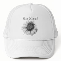 Artsy B&W Sunflower