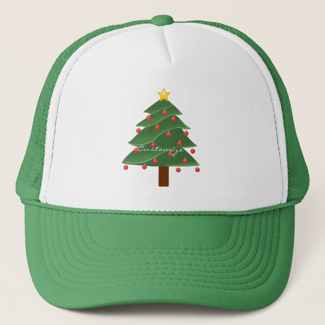 Boné Árvore Natal Trocado (Frente)