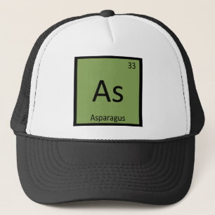 Boné As - Aspargos Vegetal Química Mesa Periódica