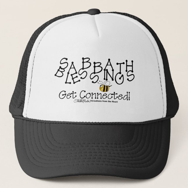 Boné As Bênçãos Sabá Se Conectam (Frente)