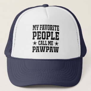 Boné As Minhas Pessoas Favoritas Chamam-Me PawPaw
