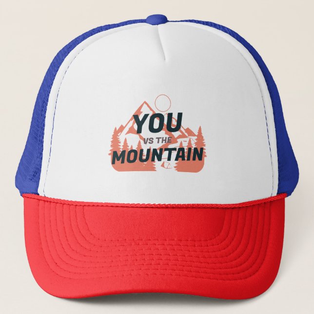 Boné As montanhas estão ligando e eu tenho que ir (Frente)
