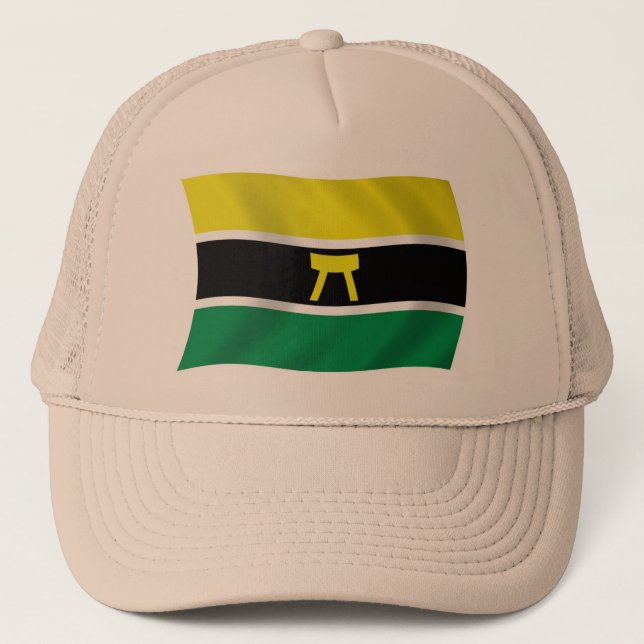 Boné Ashanti Pessoas Flag Hat (Frente)