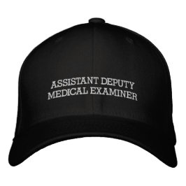 Boné Assistente de Examinador Médico Adjunto
