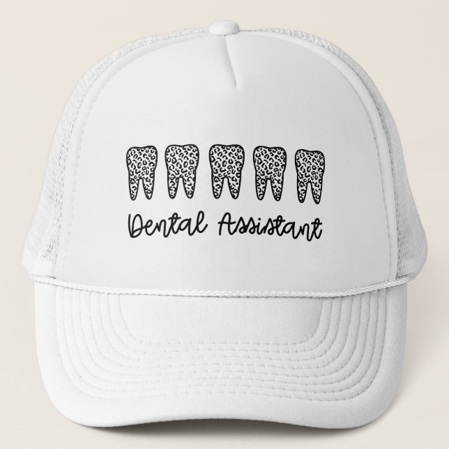 Boné Assistente dentário | Presentes para Dentista Assi (Frente)
