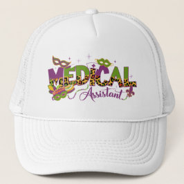 Boné Assistente Médico - Mardi Gras