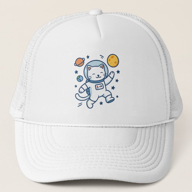 Boné Astronauta Cat Adventure (Frente)