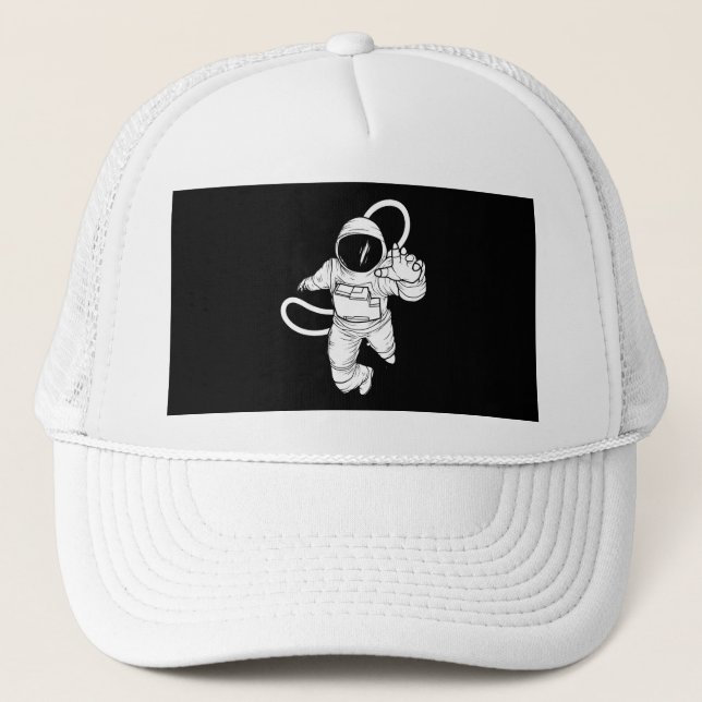 Boné Astronauta espacial de Vintage (Frente)
