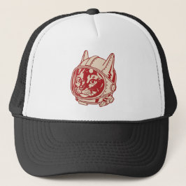 Boné Astronauta gato vintage