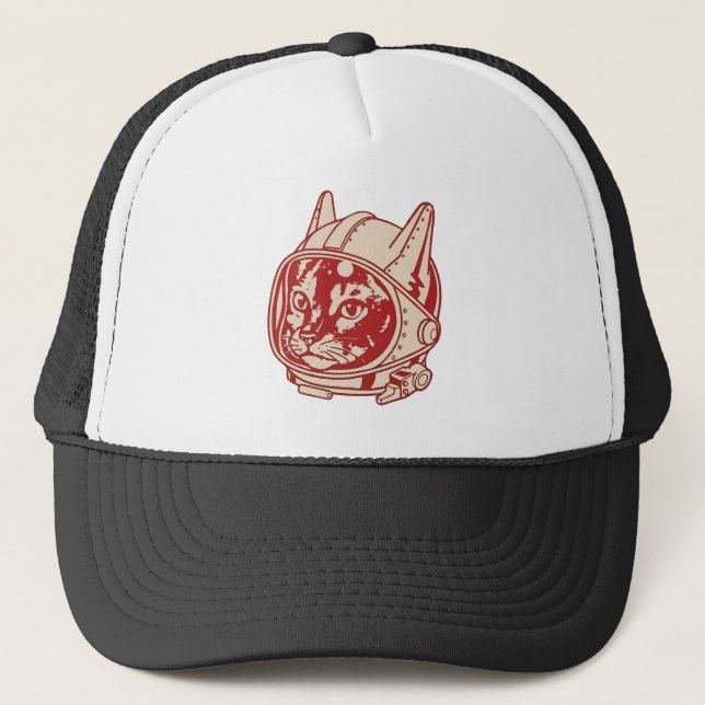 Boné Astronauta gato vintage     (Frente)