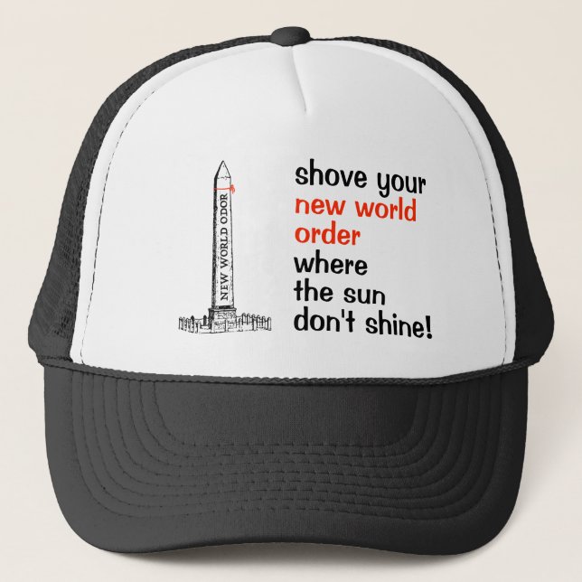 Boné Atire no seu chapéu de caminhoneiro NWO (Frente)