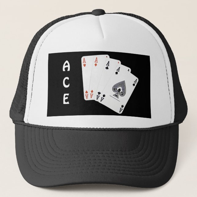 Boné Atitude ACE + Compromisso = Excelência (Frente)