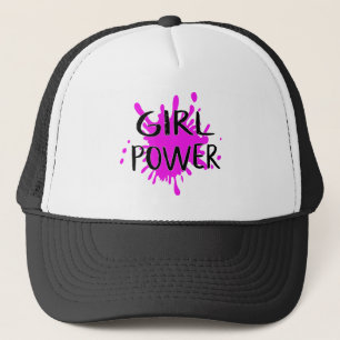 Boné Atitude Feminista de Poder Feminino Citação de Con