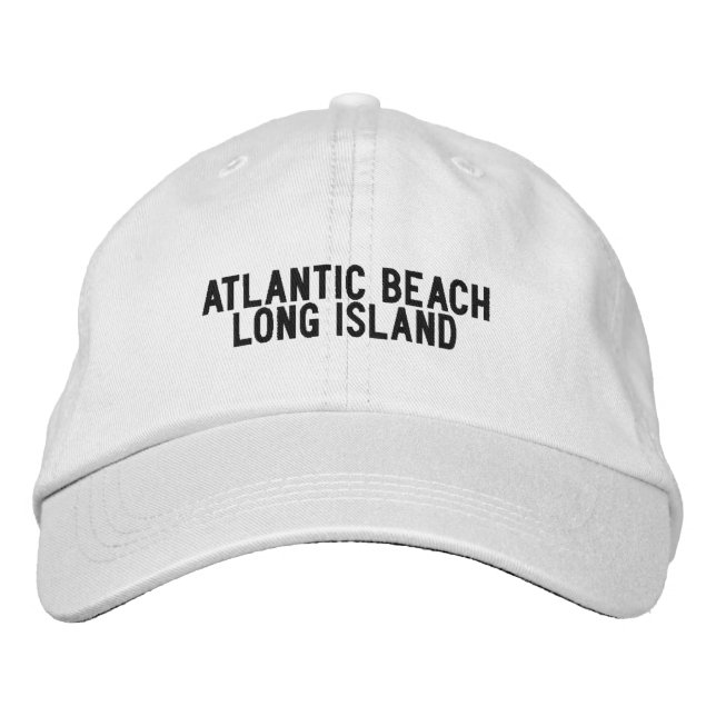 Boné Atlantic Beach Long Island New York Hat (Frente)