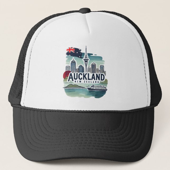 Boné Auckland Nova Zelândia  (Frente)