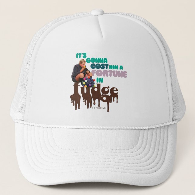 Boné Augustus Gloop - Uma Fortuna em Fudge (Frente)