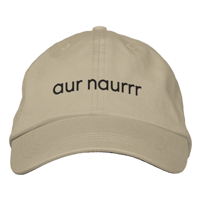 Boné aur naurr hat (Frente)