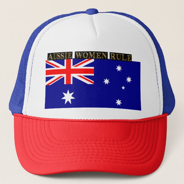 BONÉ AUSSIE WOMEN RULE (Frente)