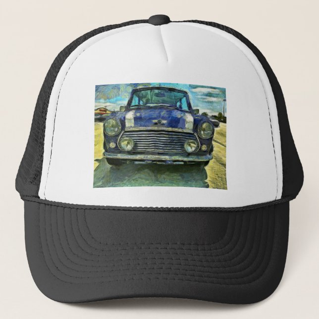 Boné Austin azul mini (Frente)