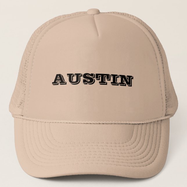 Boné Austin em Khaki (Frente)
