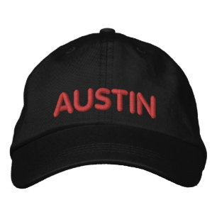 Boné Austin Texas Embroiderou Hat