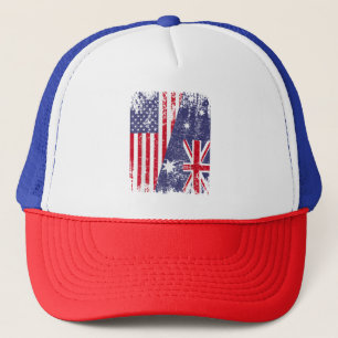 Boné AUSTRALIANA ROOTS Half American Flag AUSTRÁLIA