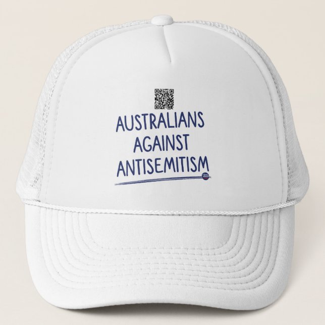 Boné Australianos contra antissemitismo - Trucker Hat (Frente)