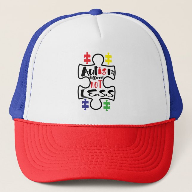 Boné Autism Trucker Hat/Boné (Frente)