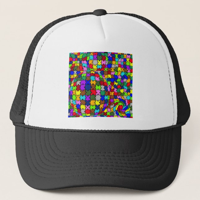 Boné Autist Jigsee Warp (Frente)