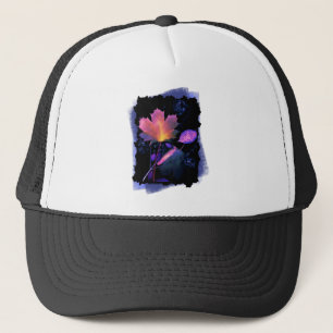 Boné Autumn Leaves em Neon e Azul