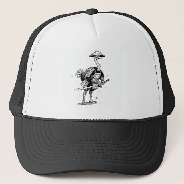 Boné Avestruz Samurai (Frente)