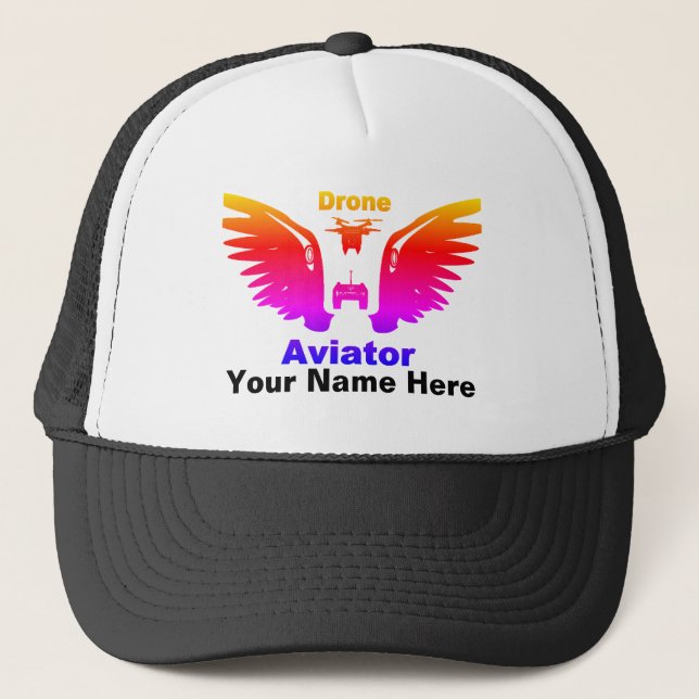 Boné Aviador de Drone (Frente)