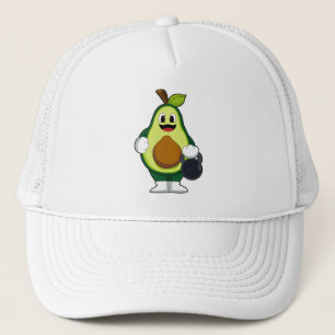 Boné Avocado no Fortalecimento com Dumbbells