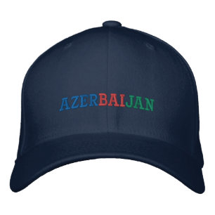 Boné Azerbaijão Bordado de Chapéu Baseball