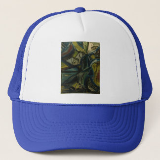 Boné Azul Abstrato