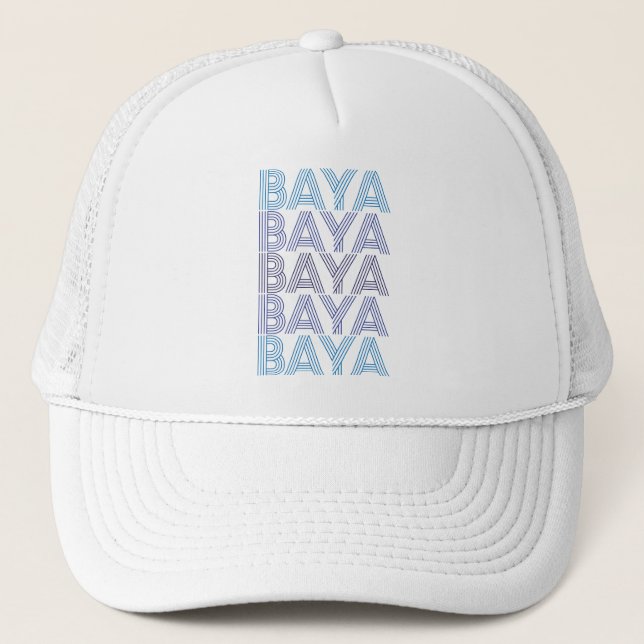 Boné Azul Bayas (Frente)